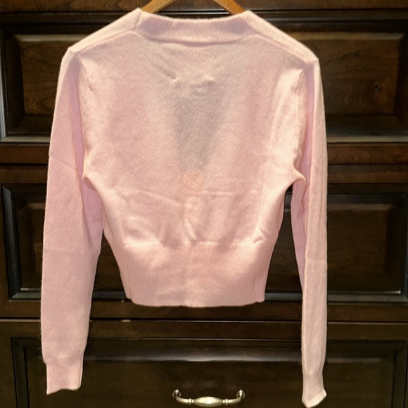 Le Superbe 🩷Cashmere PISMO Sweater NWT MSRP $435 - Picture 5 of 8